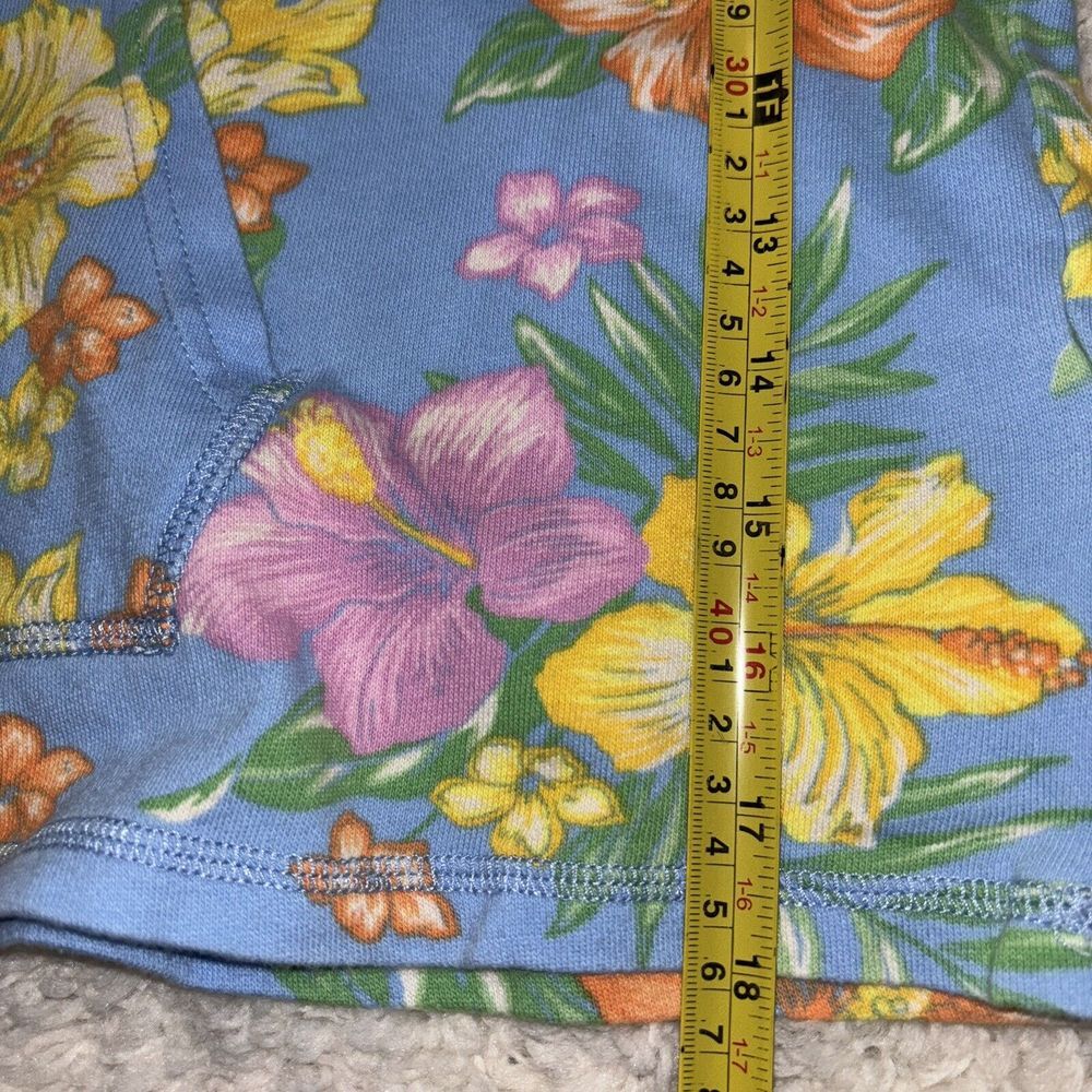 Polo Ralph Lauren Big Girls Floral Spa Terry Hoodie Hibiscus XL Athleisure Comfy - Picture 4 of 8